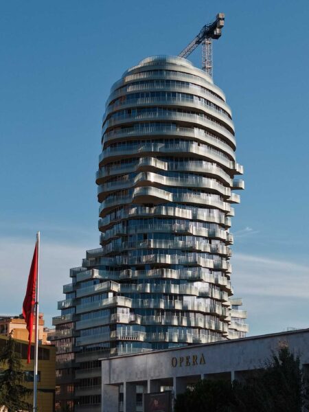 progetti Unionglass - Tirana 's Rock - Albania